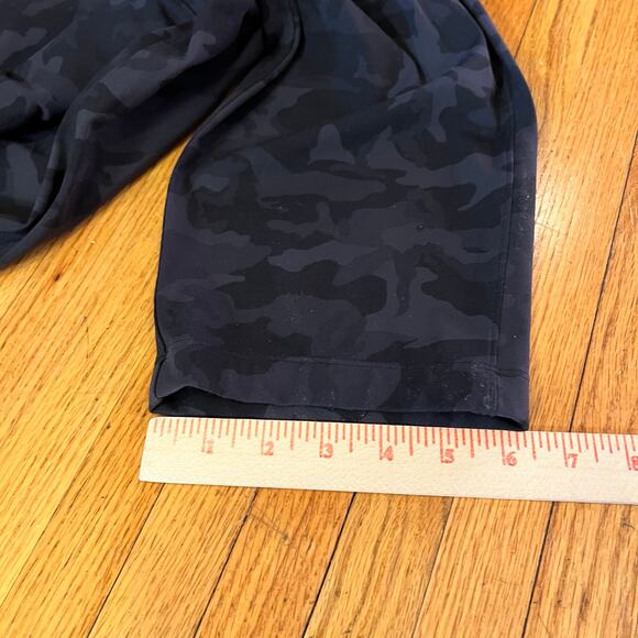 Lululemon Keep Moving 7/8 Pants Womens 10 Hi Rise Camo Black Gray - Picture 11 of 11